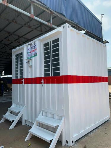 Container toilet 2 buồng